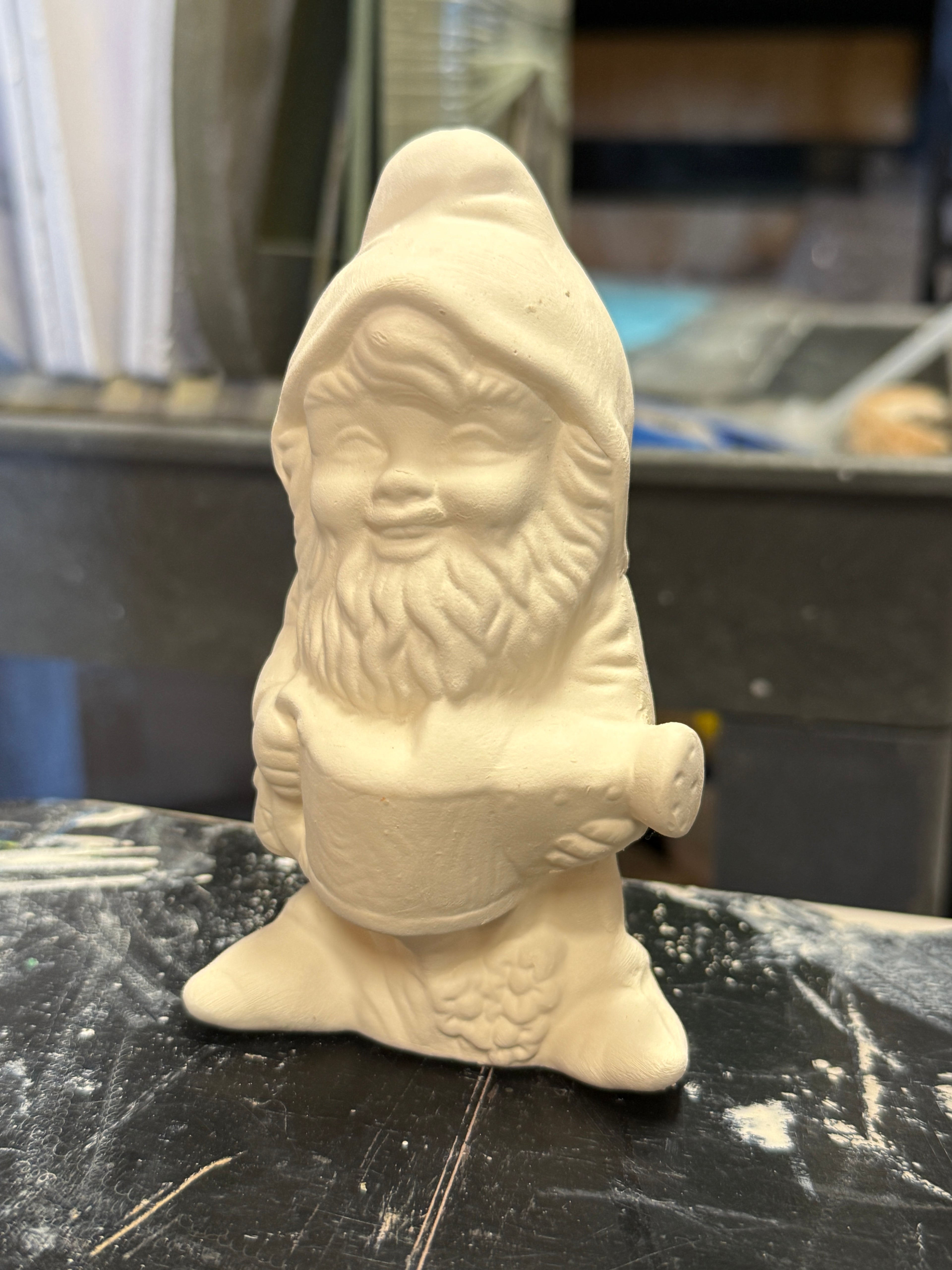 Paint Your Own Bisque Gnome
