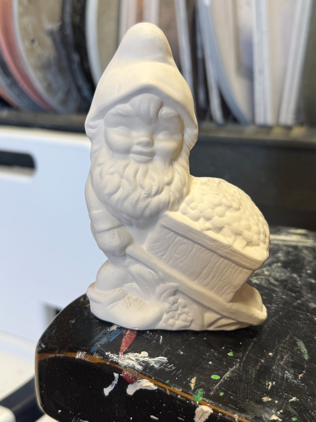 Paint Your Own Bisque Gnome