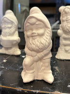 Paint Your Own Bisque Gnome