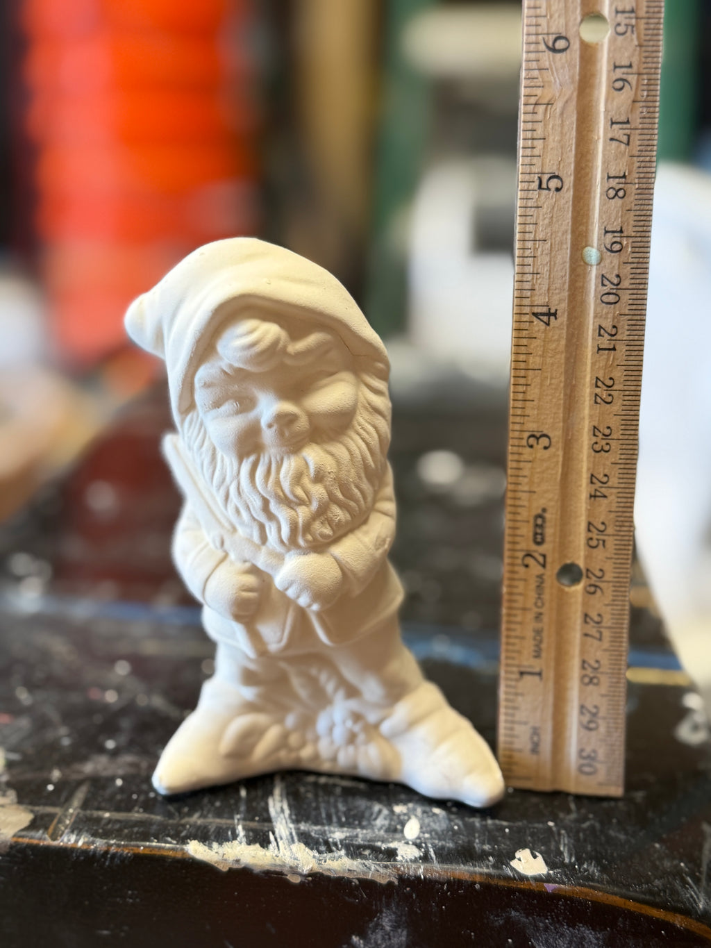 Paint Your Own Bisque Gnome