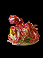 Handcrafted Ceramic Octopus Sculpture