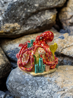 Handcrafted Ceramic Octopus Sculpture
