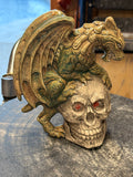 Gargoyle Clutching a Skull