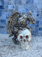 Gargoyle Clutching a Skull 2