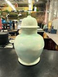 Celadon Ceramic Ginger Jar with Lid