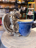 Gargoyle Plant Pot - Handcrafted Ceramic Planter