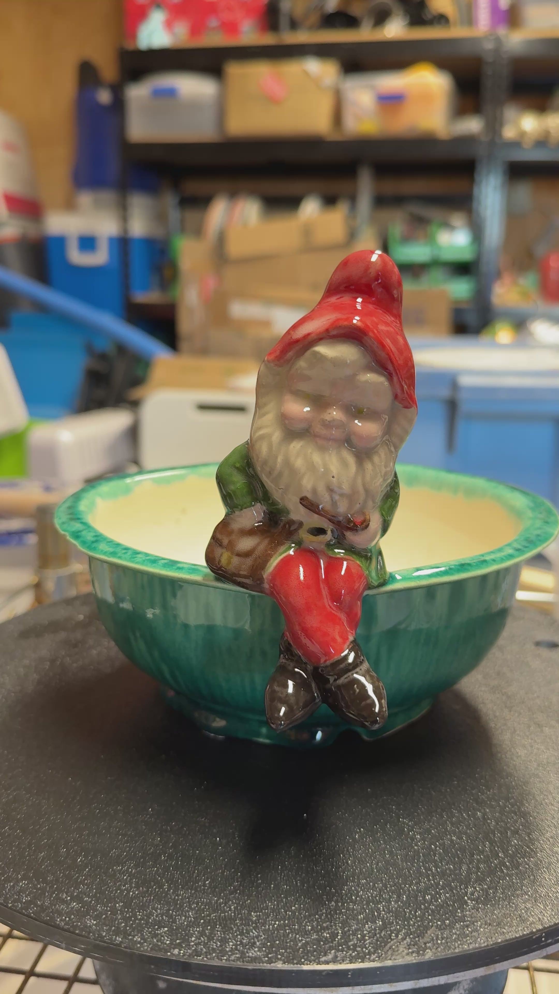 Whimsical Gnome Bonsai Pot